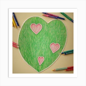 Heart Stock Videos & Royalty-Free Footage Art Print