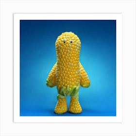 Corn man Art Print