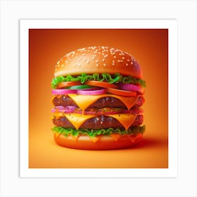 Burger6 1 Art Print