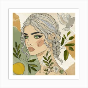 Olive 2 Art Print