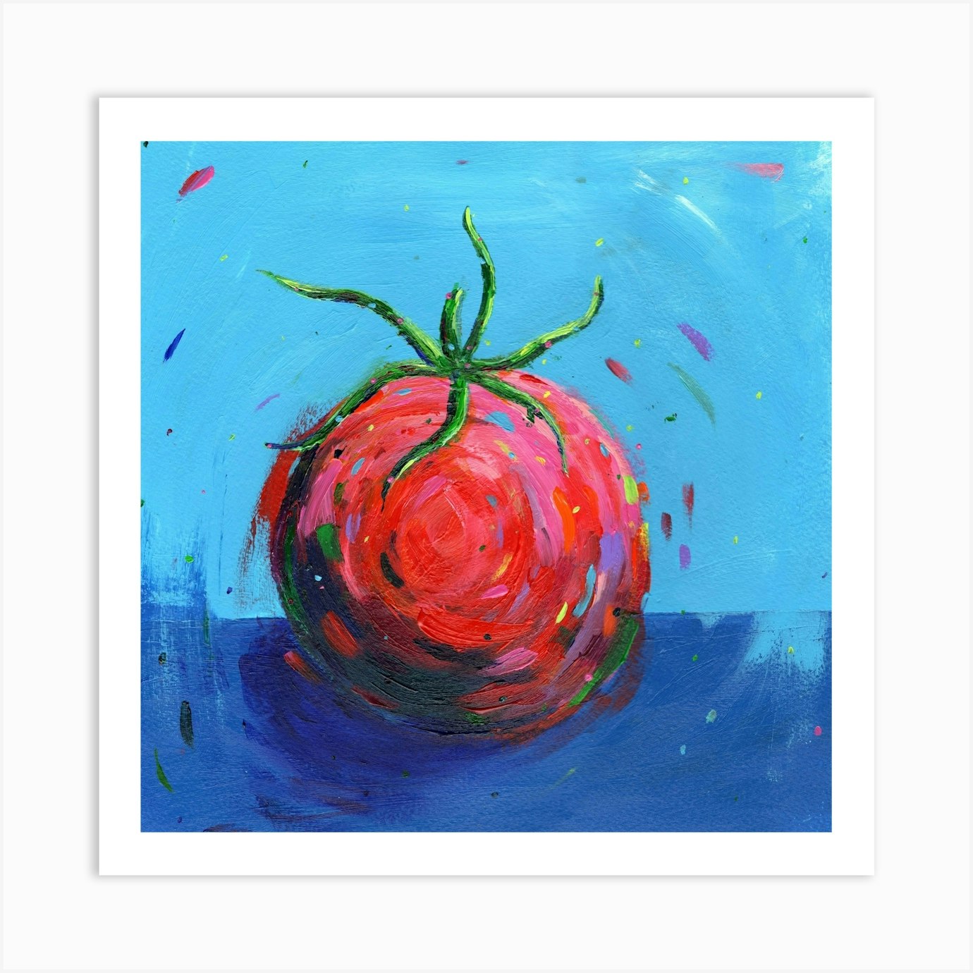 Tomato 1 Art Print by Dawn Underwood