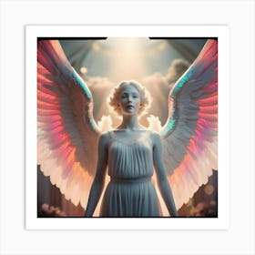 A Breathtakingly Beautiful Angel 1 Art Print