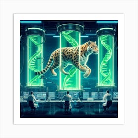 Genetic Engineering Art Print