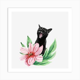 Yawn! Art Print