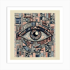 All Seeing Eye Art Print