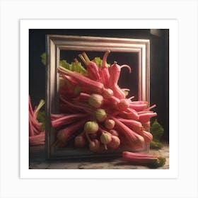 Rhubarb 124 Art Print