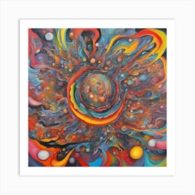 Abstract Painting 21 Art Print