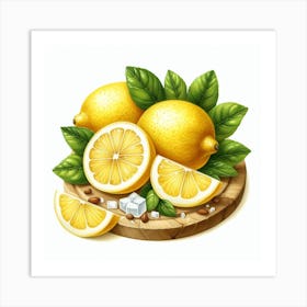 Lemon 2 Art Print