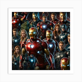 Avengers 1 Art Print