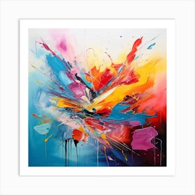 Abstract Painting 18 Art Print