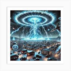 Ionosphere Overload Array Use Case Art Print