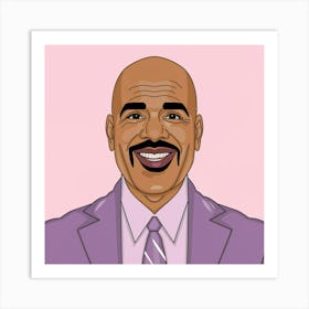 Steve Harvey Art Print