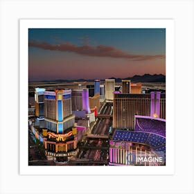 Las Vegas Art Print