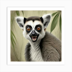 Lemur 13 Art Print