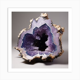 Geode 2 Art Print