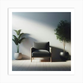 Chair In A Room 2 Art Print