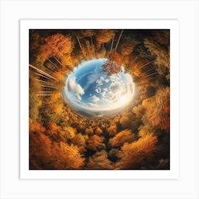 Autumn In The Forest Art Print