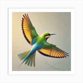 Bird Of Paradise 1 Art Print