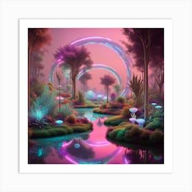 Shinobi Forest Art Print