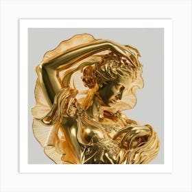 Gold Goddess Art Print