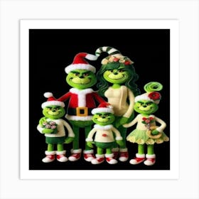 Grinch Family Póster