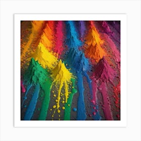 Holi 1 Art Print