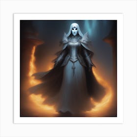 Ghost Queen Art Print