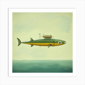 Fish In Space Art Print