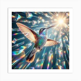 Humming Bird2 Art Print