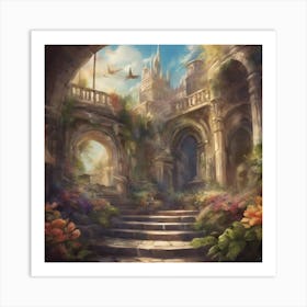 Fantasy Painting Art Print