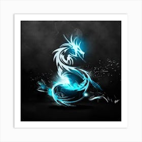 Dragon Wallpaper Art Print