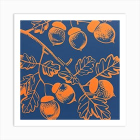 Acorns 2 Art Print