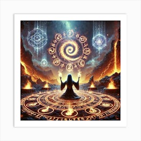 Kaida Ritual Mastery Art Print