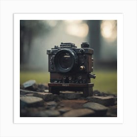 Vintage Camera Art Print