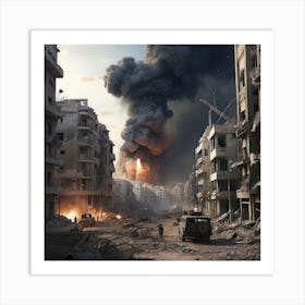 Syria Art Print