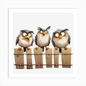 Angry Birds 1 Art Print