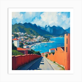 Road To The Sea Art Print