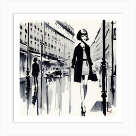 Parisienne Art Print