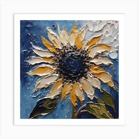 Sunflower Painting Art Print