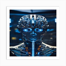 Cyborg Art Print