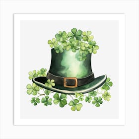 St Patrick'S Day Hat 2 Art Print