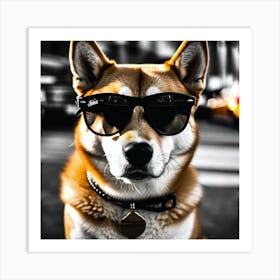 Shiba Inu 8 Art Print