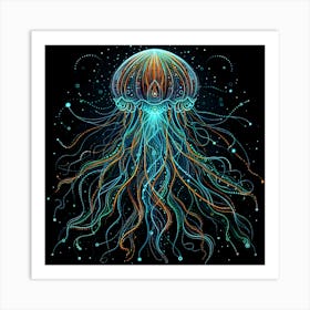 Jellyfish Art Print