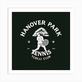 Hanover Park Tennis Club Art Print