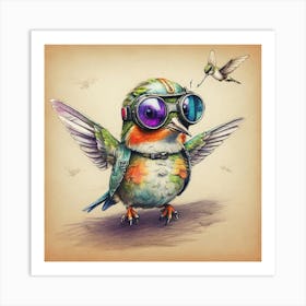 Hummingbird 64 Art Print