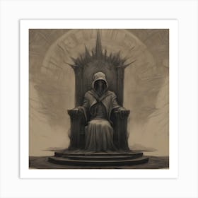 Throne Art Print