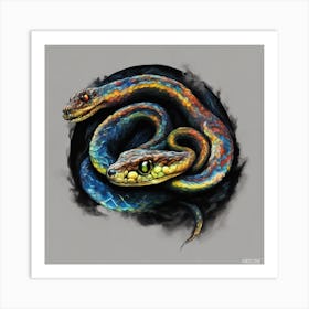 Snakes Art Print