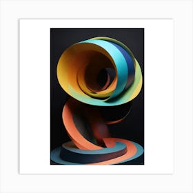 Spirals Art Print