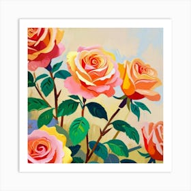 Roses 8 Art Print