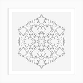 Circle Mandala 04 Art Print